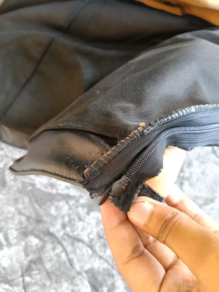 Black Leather Skirt