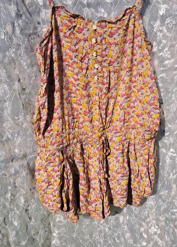 Floral Print Cami Top