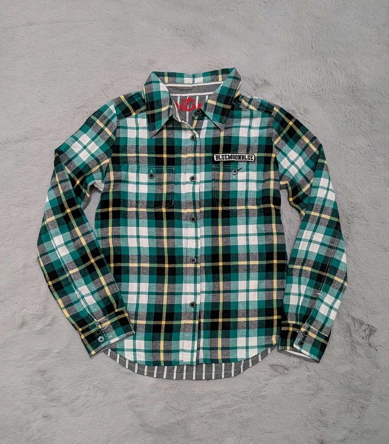 Japanese Bluemoonblue Long Sleeve Shirt