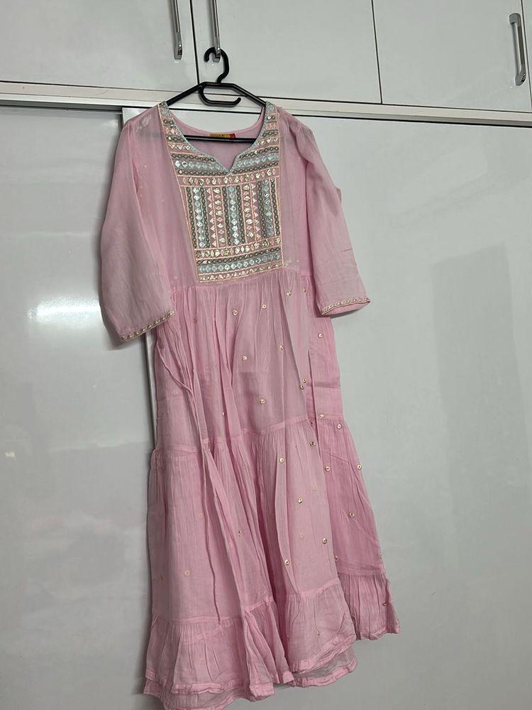 Elegant Pink Kurta