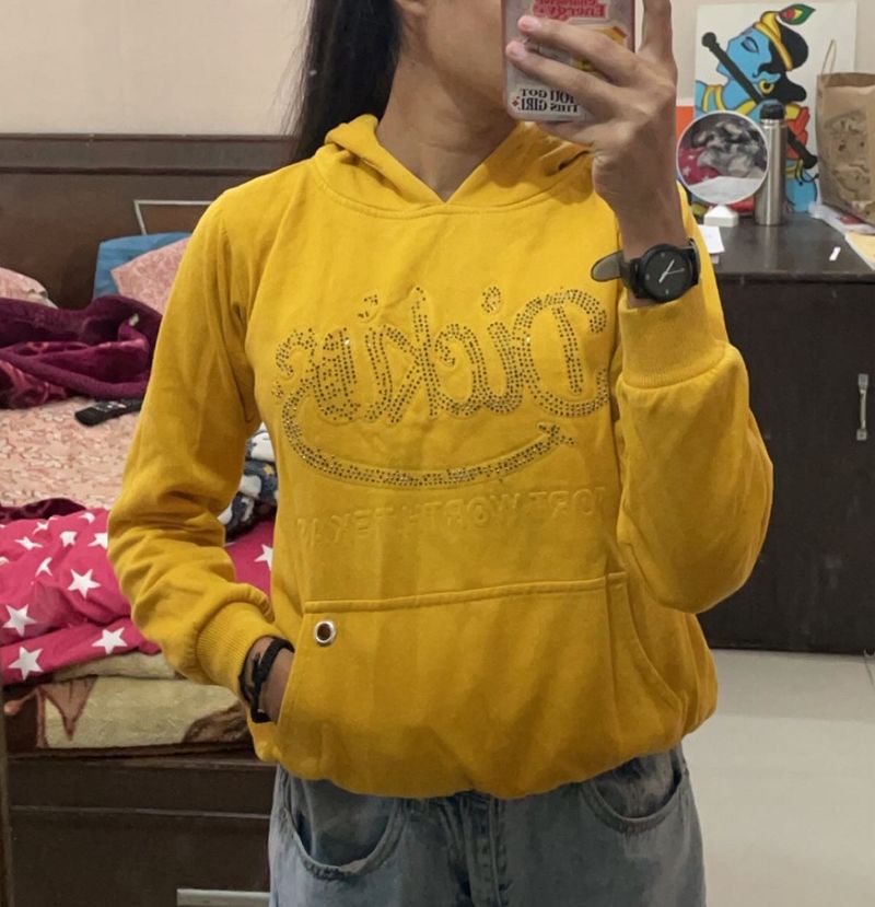 Yellow Hoodie