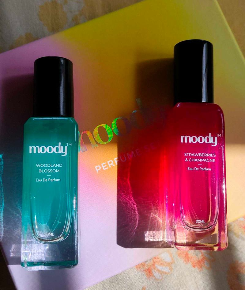 Moody Strawberry Champagne And Woodland Blossom.