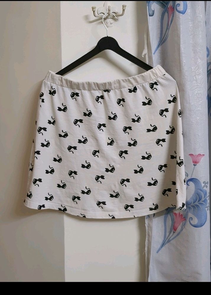 Kook N  Keech Branded Mini Skirt