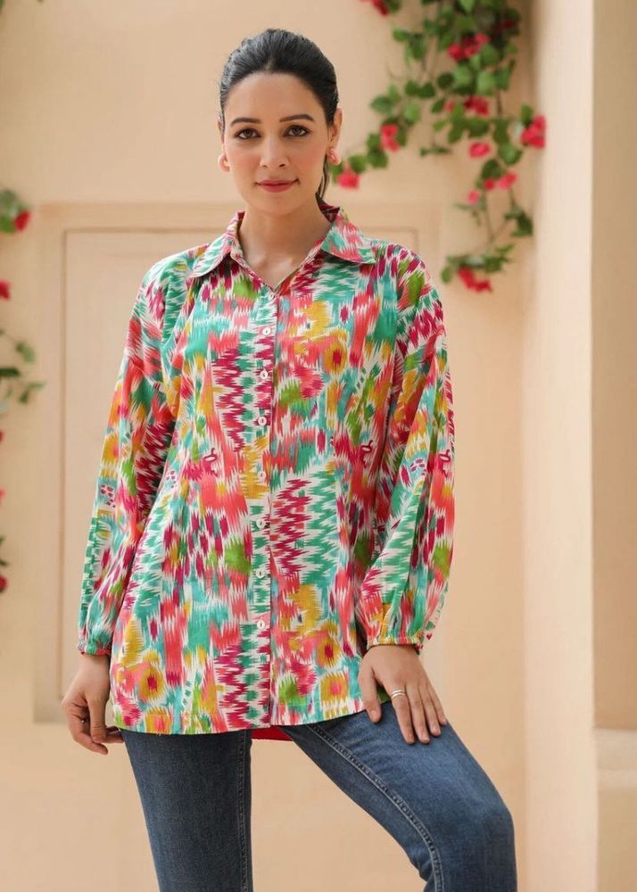 Colorful Printed Top