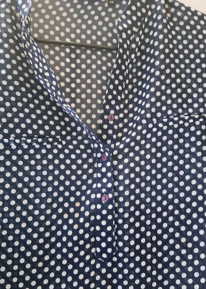 PARKAVENUE TOP WITH DOTTED