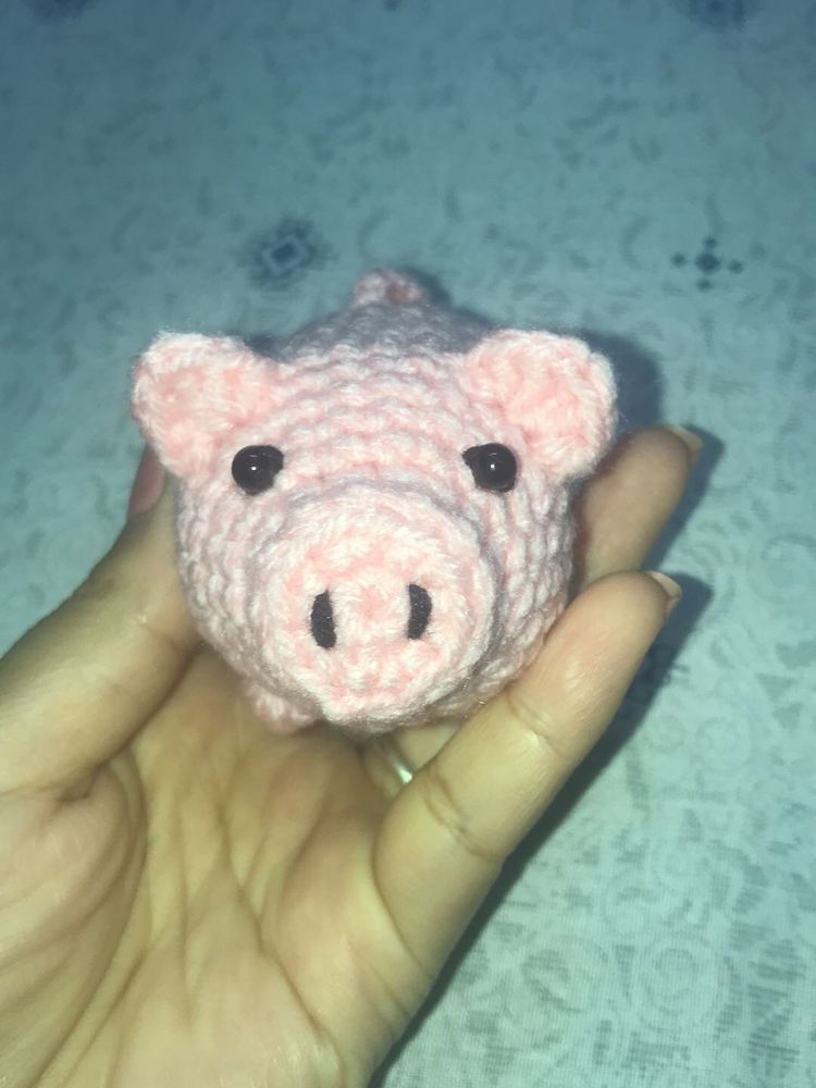 Cute Crochet Piggy