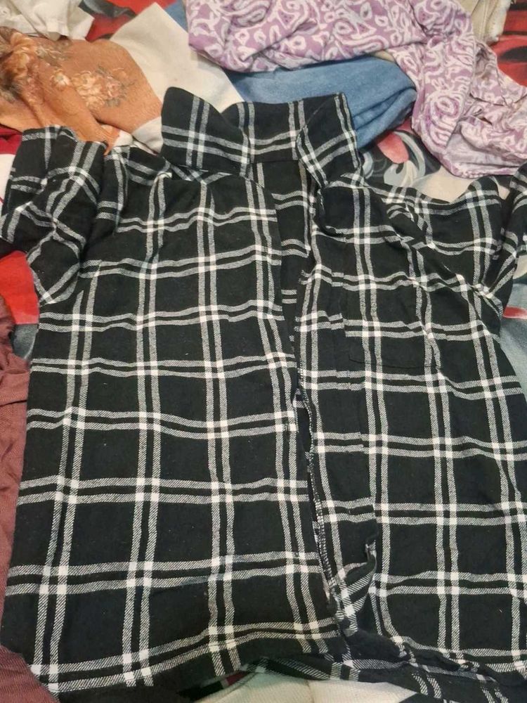 Plaid Flannel Shirt