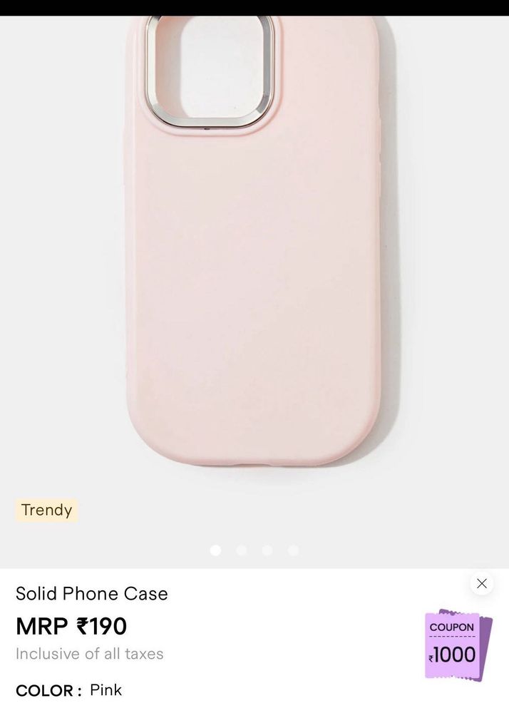 Savana Pink Phone Cover iPhone 15