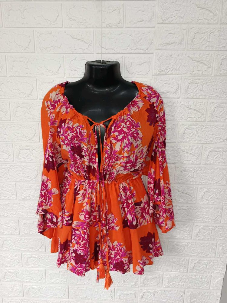 Imported Floral Jumpsuit