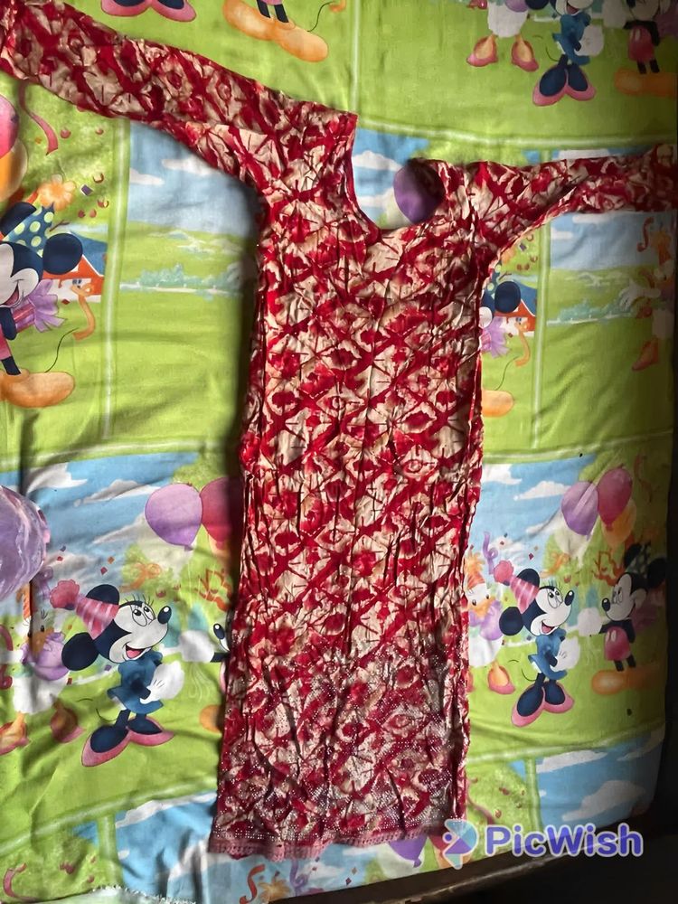 Beautiful Red Kurti