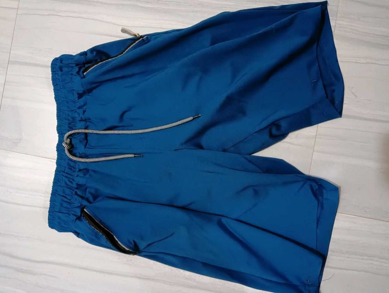 Blue Active Workout Shorts