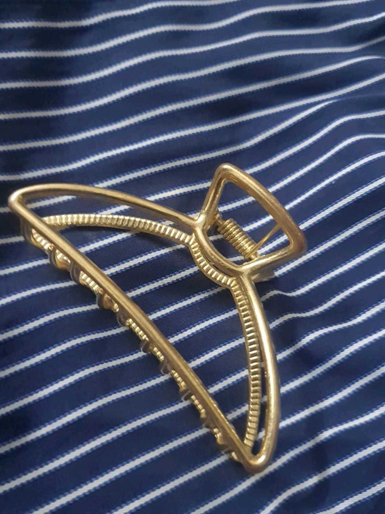 Gold Hair Claw Clip