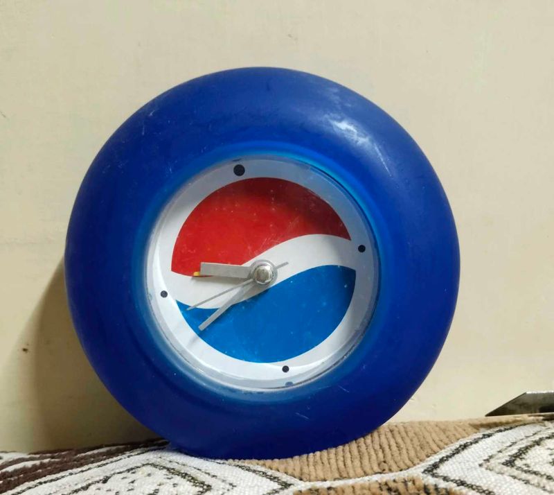 Vintage Pepsi Wall Clock Imported Combo