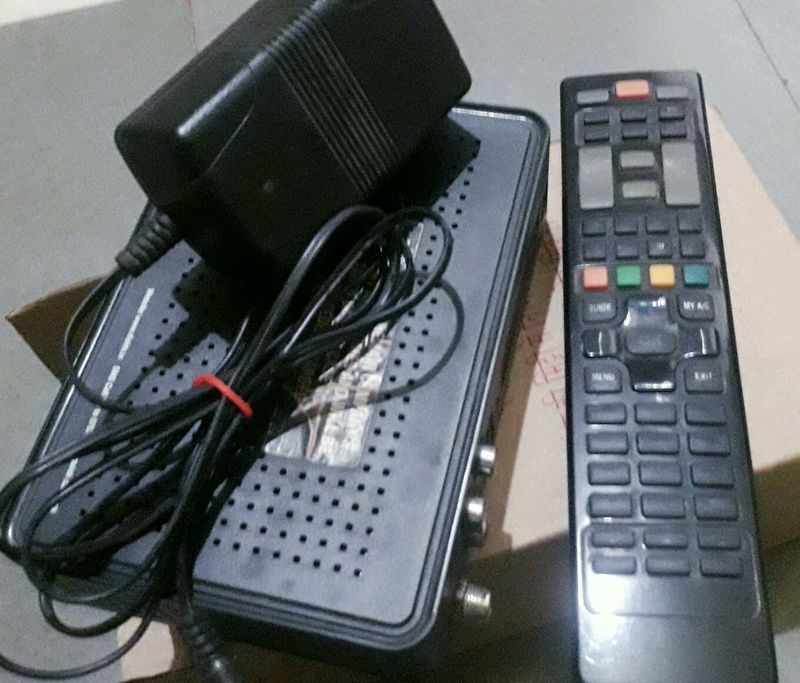 Dish TV Plus Recorder Setup Box With Remote