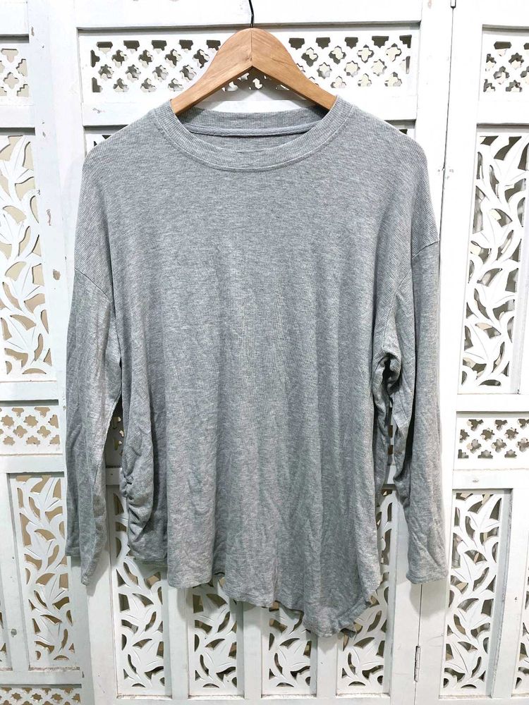 Gray Long Sleeve Top B