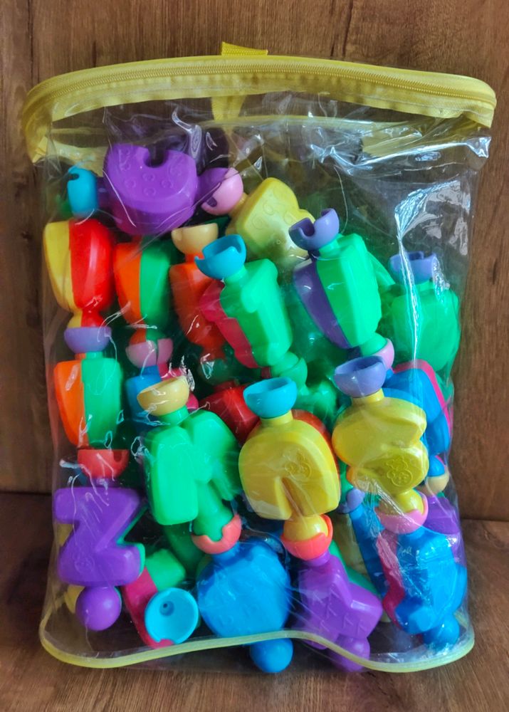 3D Alphabet And Numbers Set