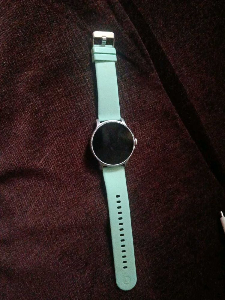 Mint Green Smart Watch