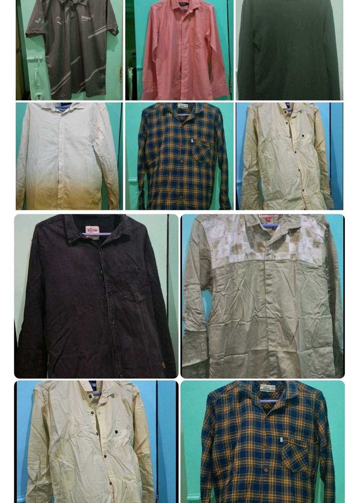 Men's Casual Shirts - Mixed Lot
