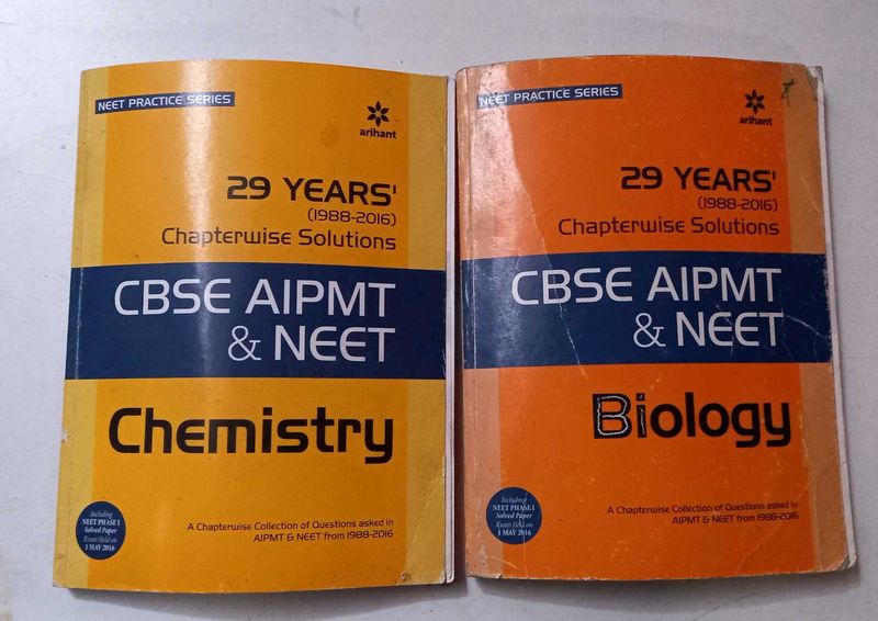 NEET Chemistry &amp; Biology Books