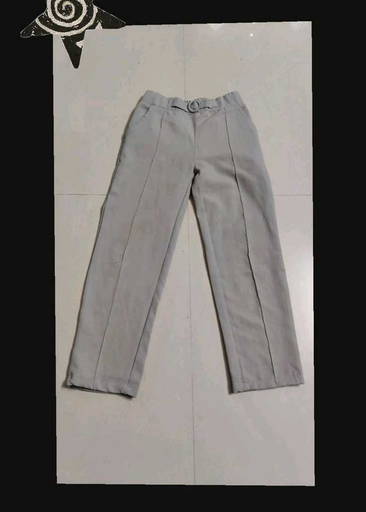 Stylish Grey Casual Pants