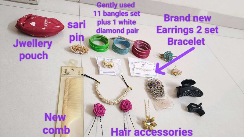 New Jewelry, Hair Accessories, Bangles and More!