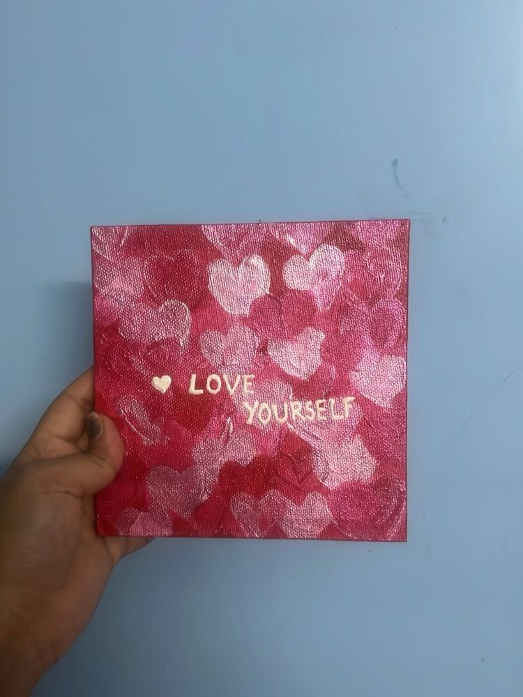Love Yourself Canvas Art