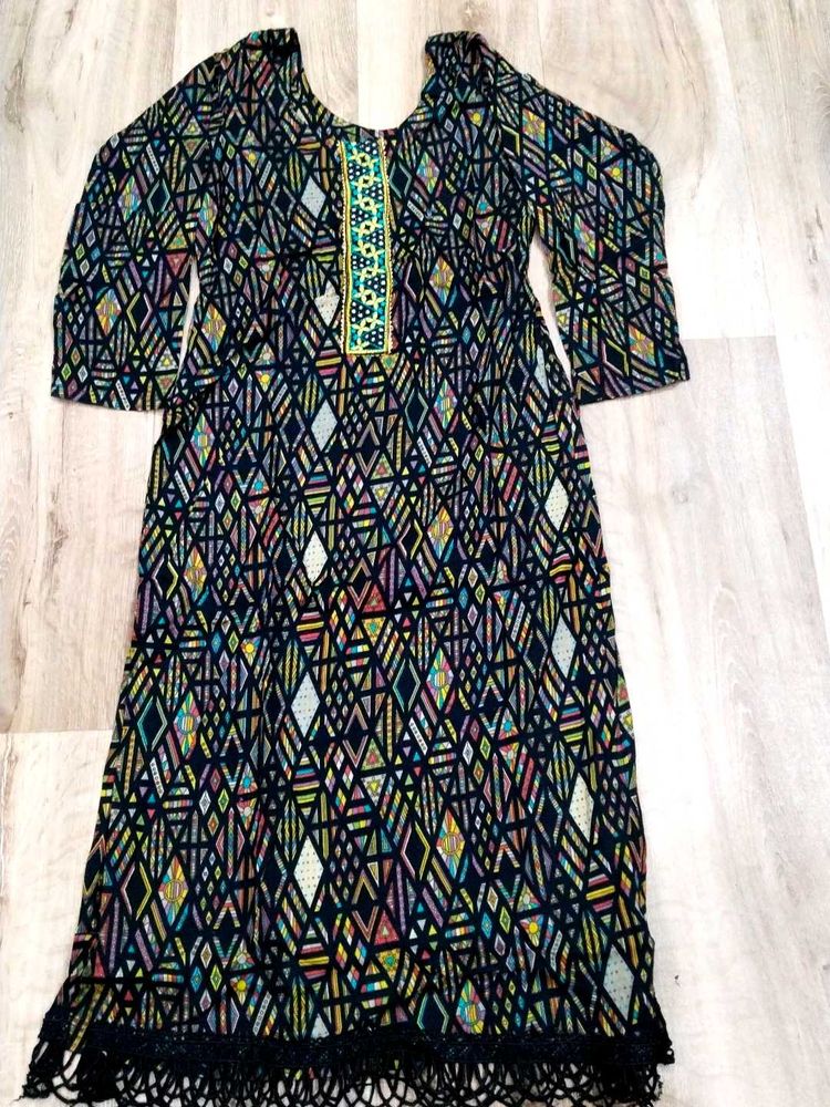 Patterned  Dress