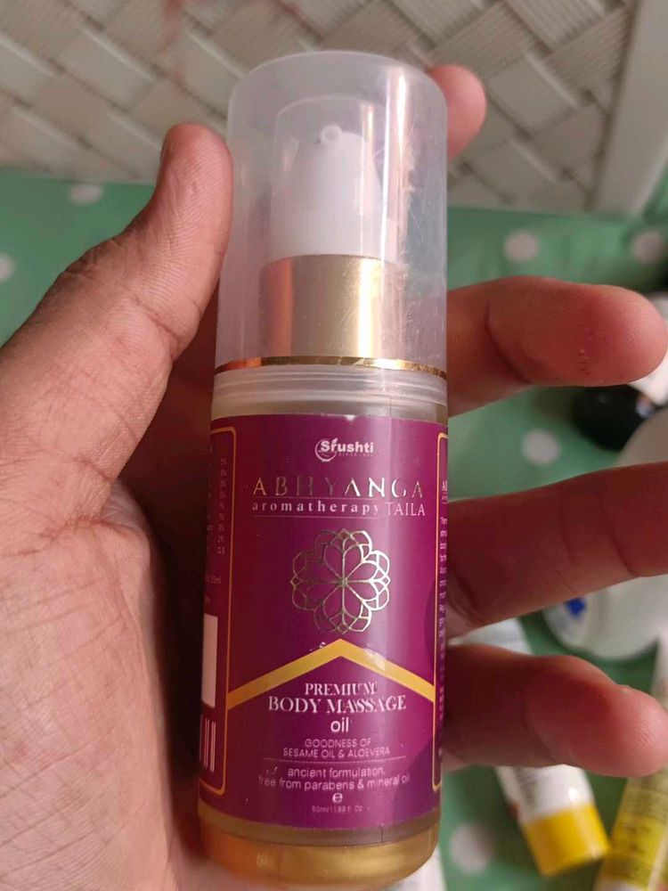 Srushti Body Massage Oil