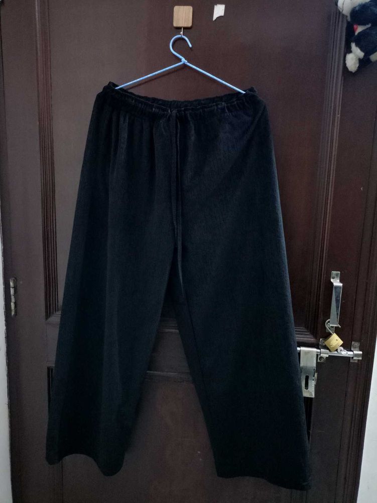 Black Plazzo Pyjama
