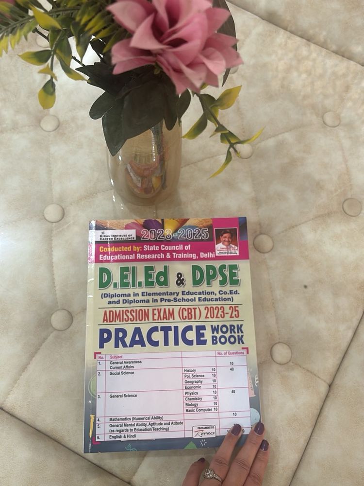 Delhi Deled Entrance Practice Workbook
