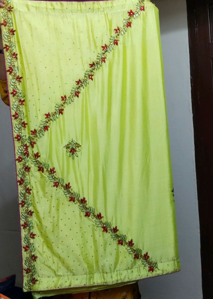 Chiffon Heavy Work Saree
