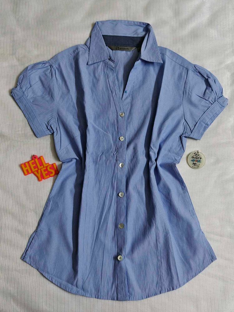 🆕 Annabelle Bluish White shirt