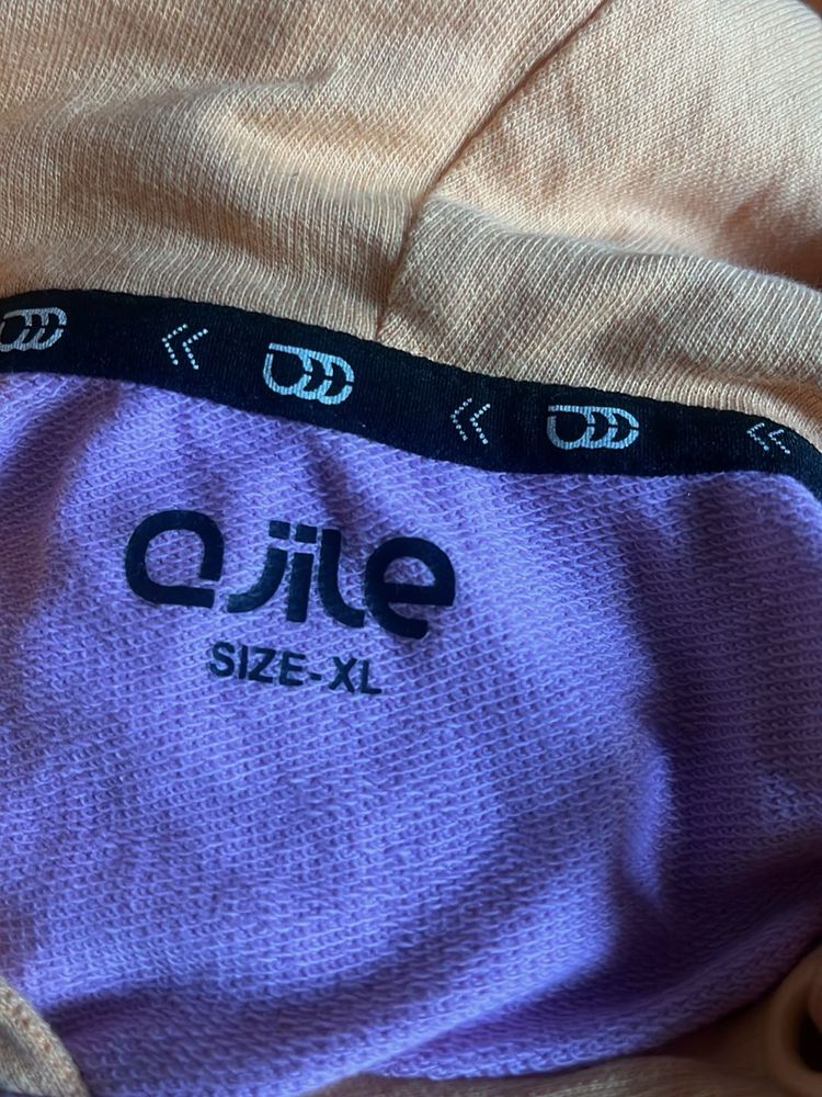 Ajile Peach &amp; Lilac Hoodie