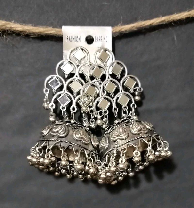2 New Navratri Oxidised Jewellery