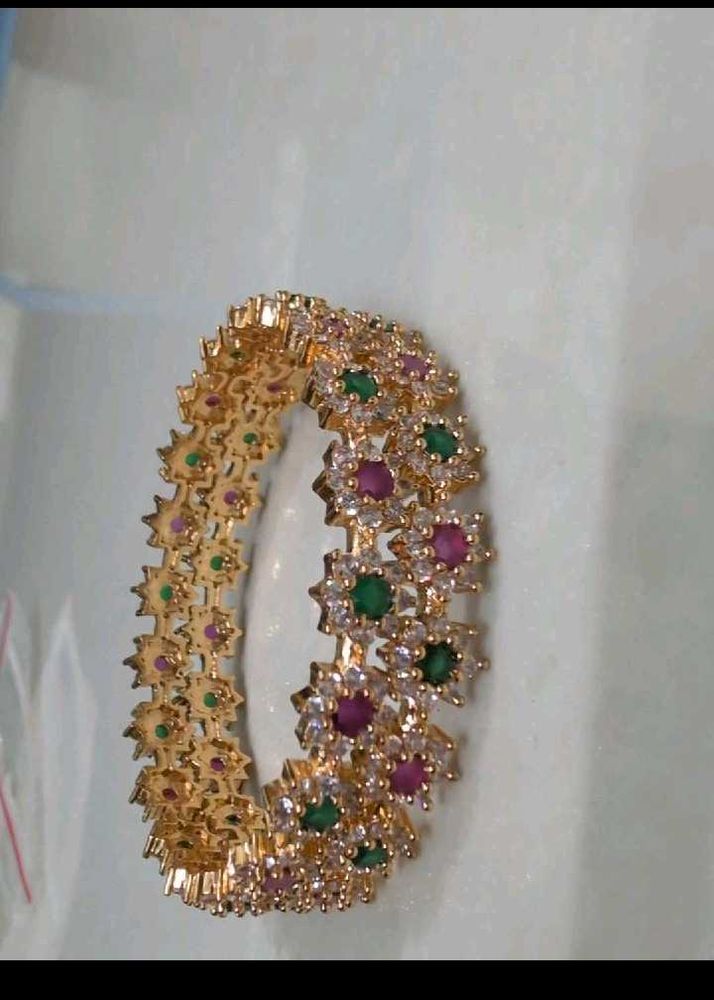 New One Gram Gold Bangles(2 Kade)