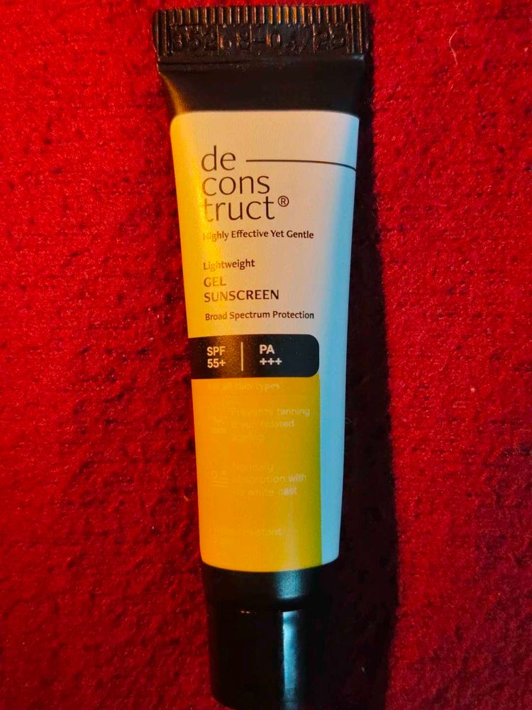 Deconstruct Gel Sunscreen SPF 55+ PA+++ (Sample)