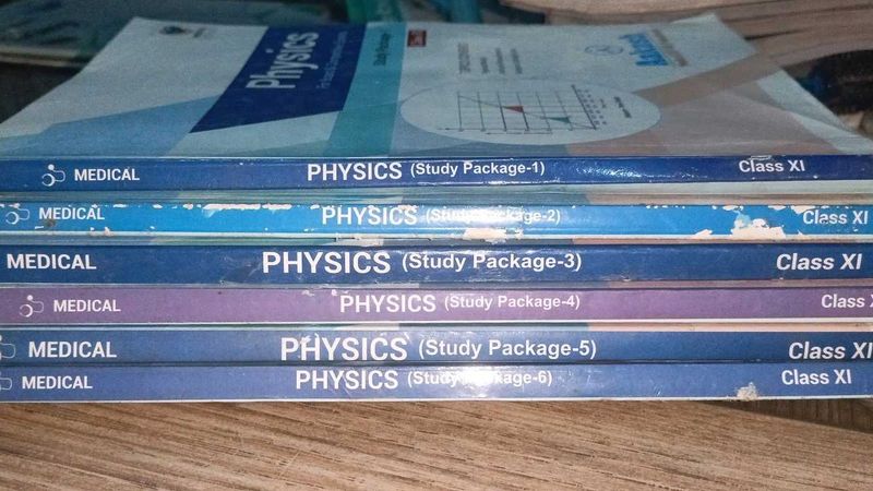 Class XI Physics Study Package (Set of 6)
