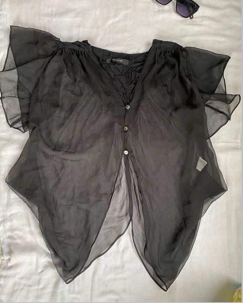 Butterfly Mesh Top