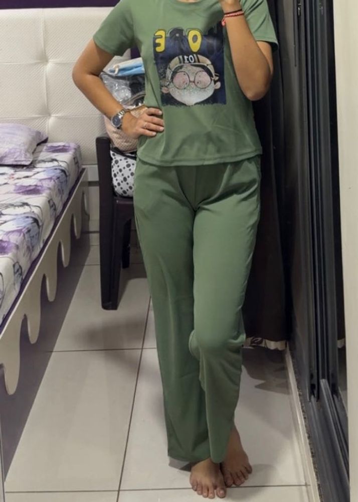 Cute Green Lounge Set