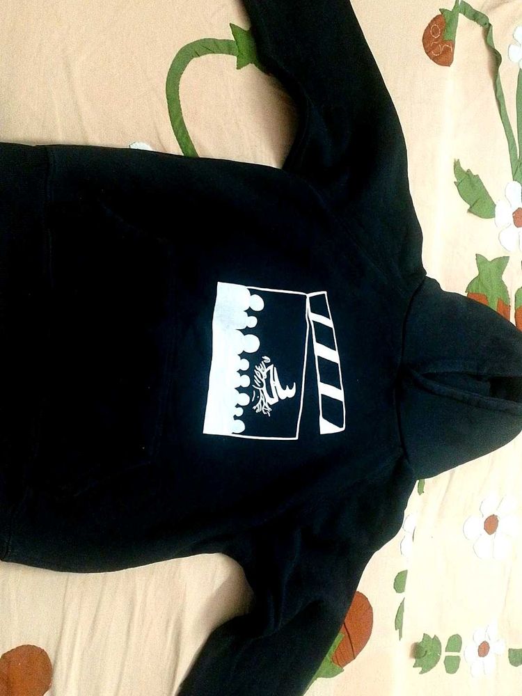 Hoodie Woolen Jacket.With Pockets