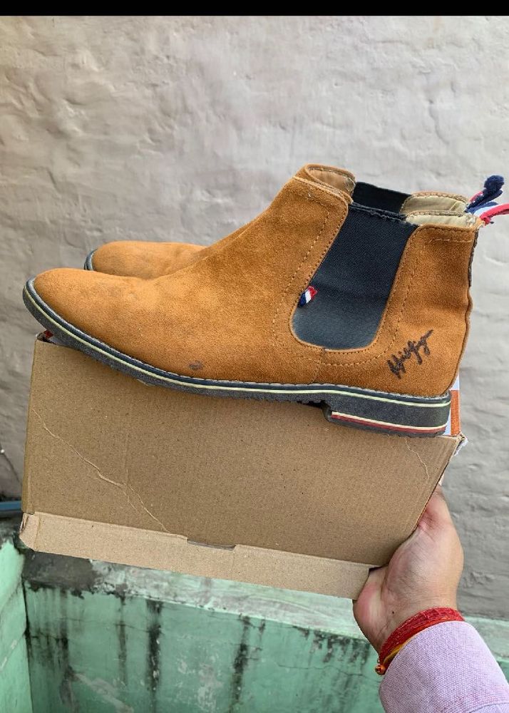 tommy hilifiger Stylish Brown Boots