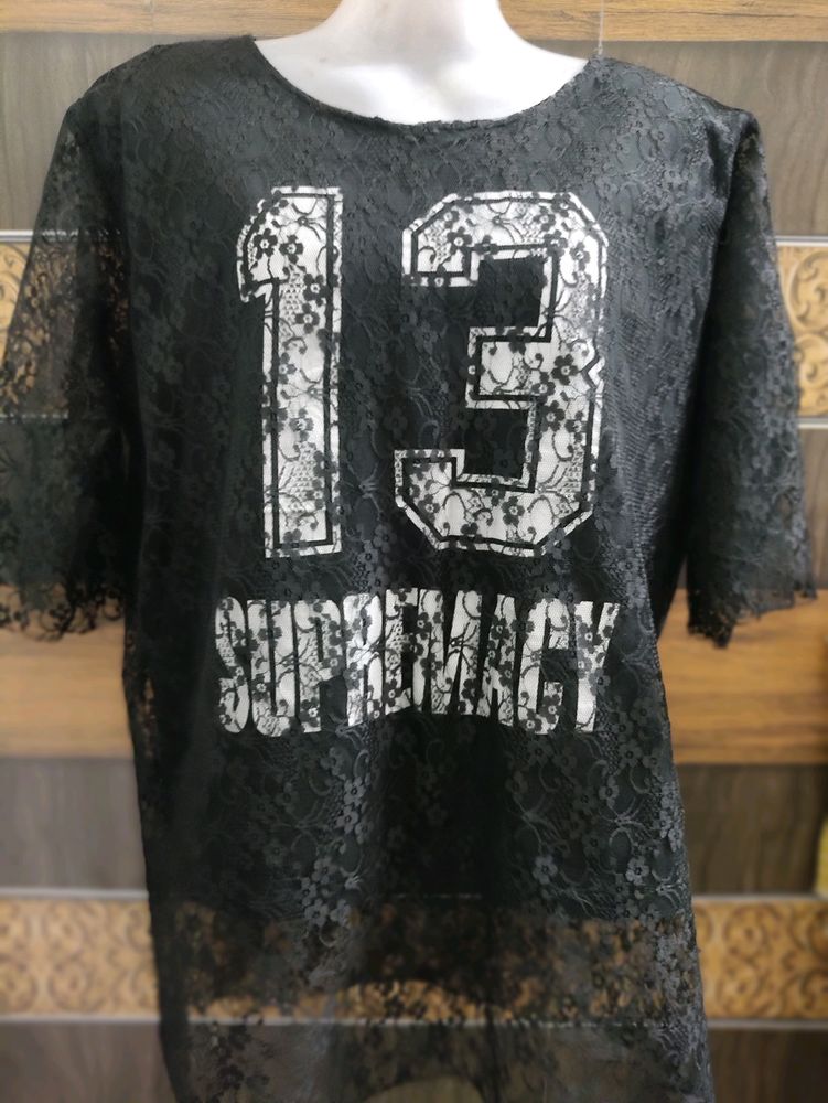 Black High Low Top
