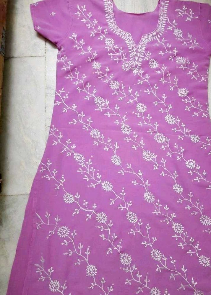 Embroidered Kurta Salwar Without Dupatta