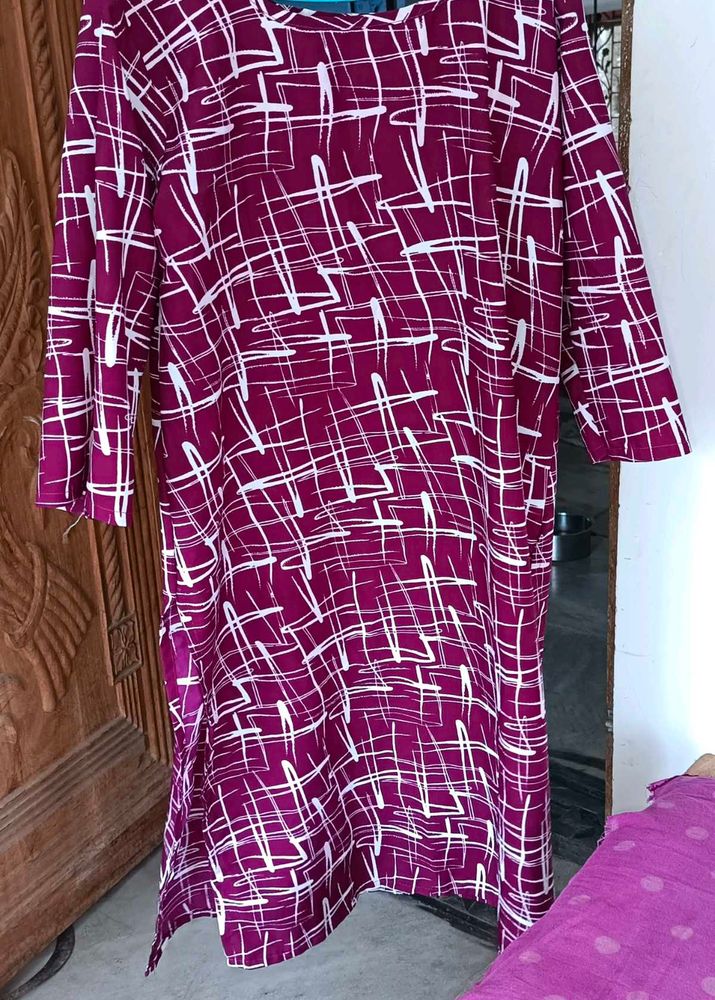 Amazing Purple Kurti! 💜
