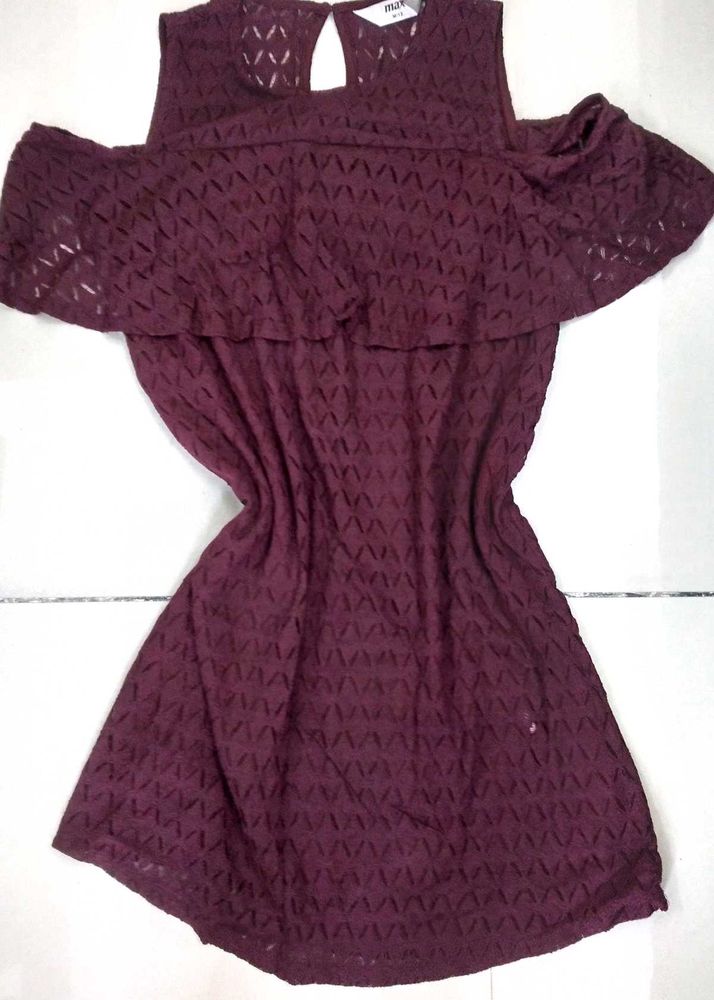 Cold Shoulder Dress