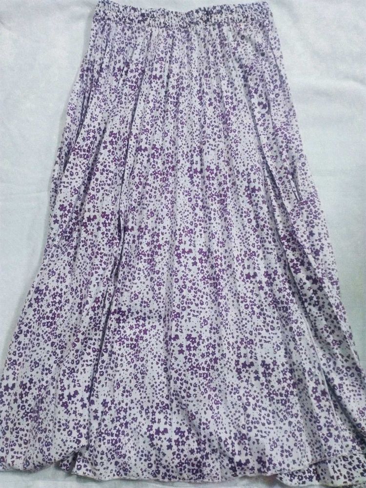 Floral Print Maxi Skirt