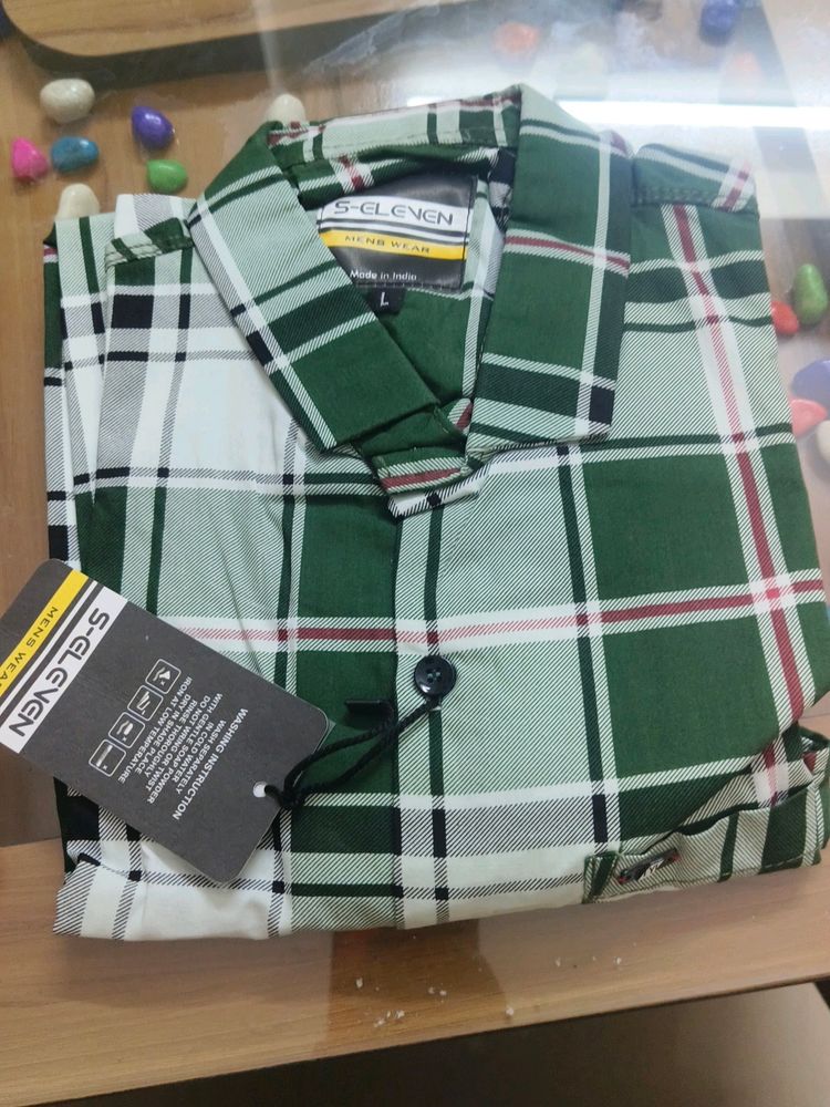 Chex Cotton Shirt