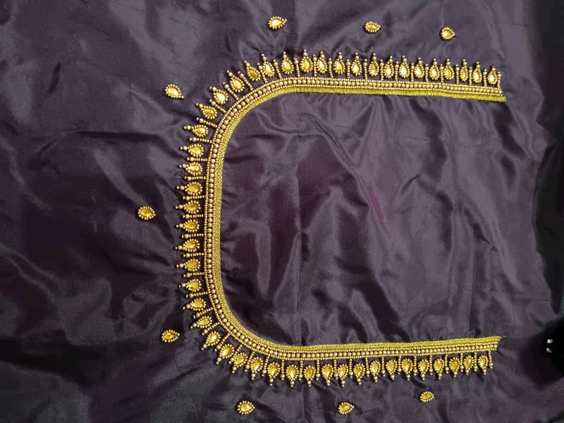 New Unstitched Maggam Work Aari Blouse