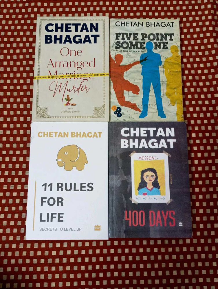 ✒️😍 Chetan Bhagat Book Set