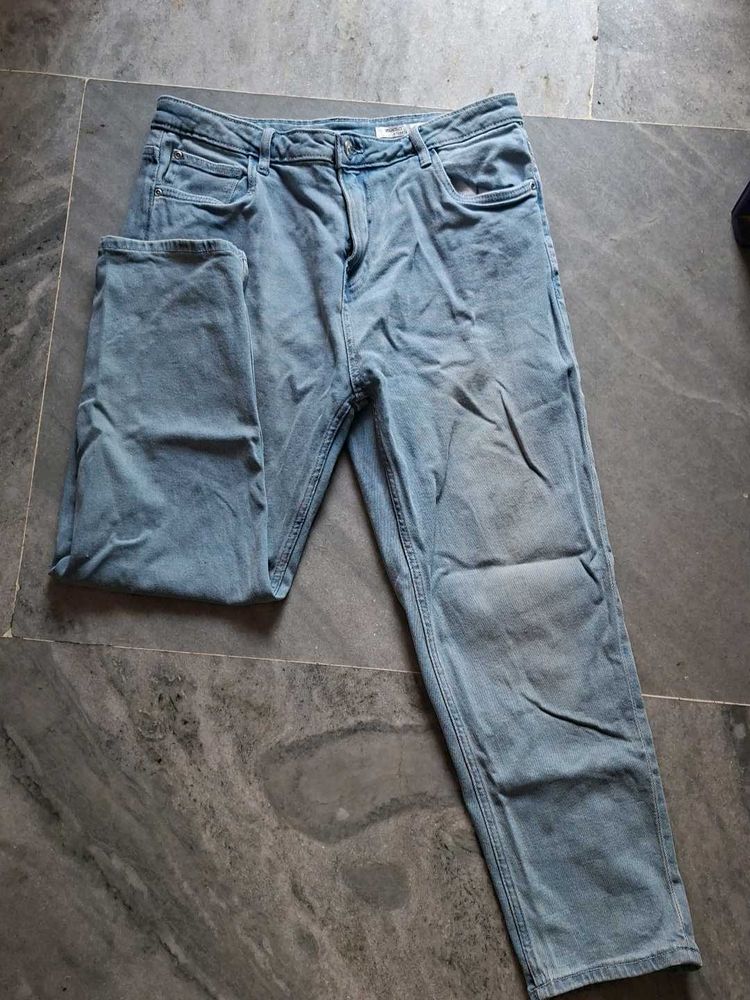 Light Wash Denim Jeans